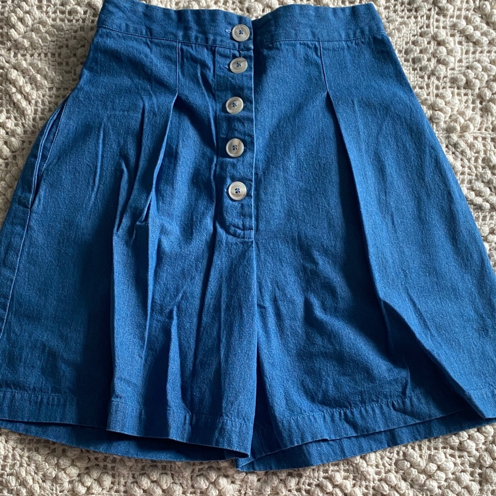 Bug Clothing Magda Shorts in Denim